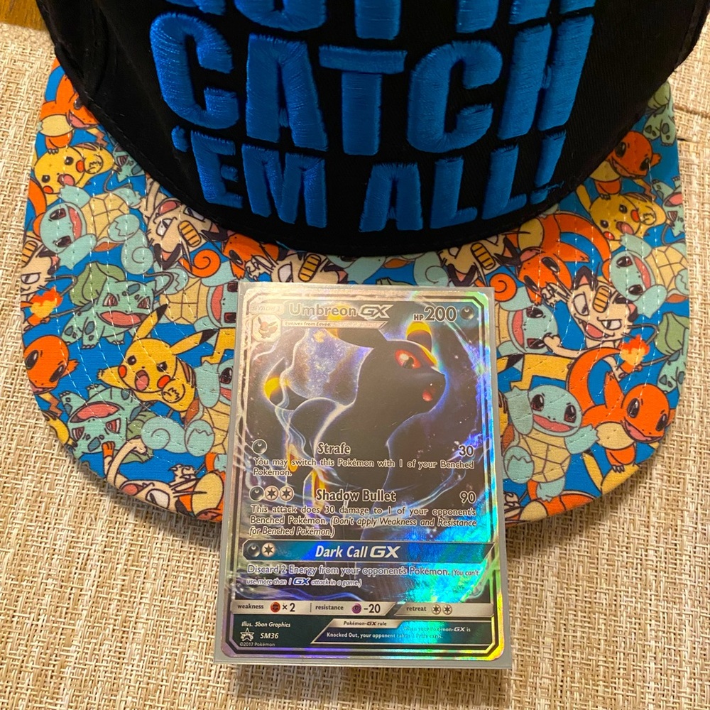 Pokémon Umbreon GX Card
